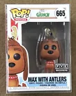 FUNKO POP! Movies Dr. Seuss’ The Grinch #665 Max With Antlers FYE Exclusive NIB