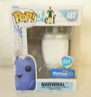 Funko Pop! Movies Elf #487 Narwhal DIY White Walmart Exclusive Vinyl Figure