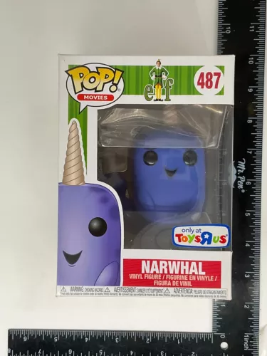 Funko Pop! Movies Elf Narwhal Vinyl Figure Toys "R" Us Exclusive #487 C03