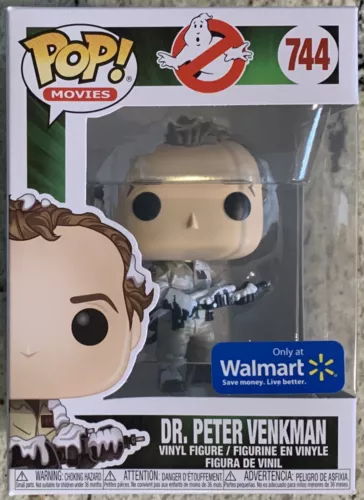 Funko Pop! Movies Ghostbusters 744 Only at Walmart Exclusive Dr. Peter Venkman