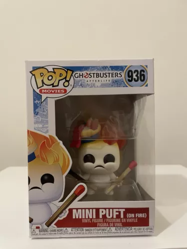 Funko Pop! Movies: Ghostbusters Afterlife: Mini Puft On Fire Vinyl Figure #936