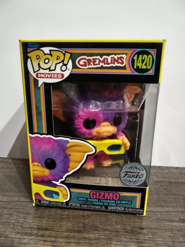 Funko Pop Movies - Gremlins - Gizmo #1420 Blacklight Special Edition