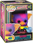 FUNKO POP! MOVIES: GREMLINS GIZMO BLACKLIGHT #1420 EMP EXCLUSIVE + POP PROTECTOR