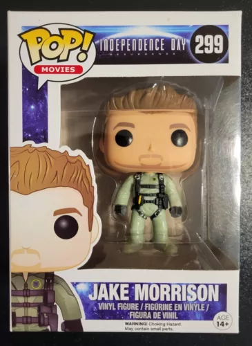 Funko POP! Movies Independence Day Resurgence Jake Morrison 299 Vinyl in box