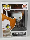 Funko Pop! Movies It 472 Pennywise with Boat Yellow Eyes Vinyl Figure New