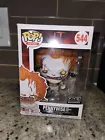 FUNKO POP MOVIES IT 544 PENNYWISE WITH WROUGHT IRON CLOWN FYE W/CASE MIB!!!