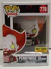 Funko Pop! Movies IT Chapter Two #778 PENNYWISE W/Slateboard (2019) Hot Topic