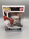 Funko Pop ! Movies IT Pennywise with Glow Bug #877 Gamestop Exclusive Figure