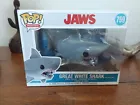 FUNKO POP MOVIES Jaws # 759 GREAT WHITE SHARK (w/ Diving Tank) UNIVERSAL RARE