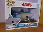 Funko Pop! Movies Jaws 759 Great White Shark With Diving Tank Jaws Shark