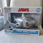 FUNKO POP MOVIES JAWS GREAT WHITE SHARK  #758 VINYL COLLECTIBLE