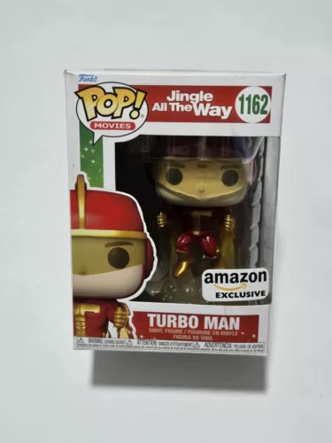 Funko Pop Movies: Jingle All The Way Turbo Man Flying Amazon Exclusive 1162 NIB