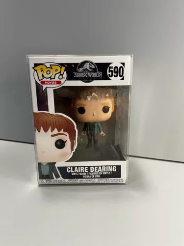 Funko POP Movies Jurassic World  - Claire Dearing #590 with Plastic Cover