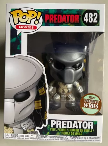 Funko Pop Movies Masked Predator #482 Specialty Series Variant DAMAGED BOX