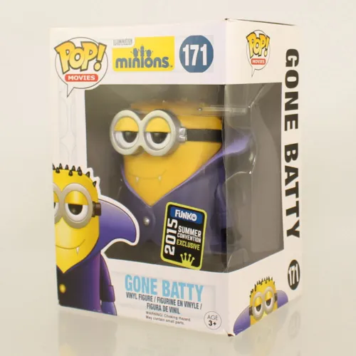 Funko POP! Movies - Minions Vinyl Figure - GONE BATTY #171 (Exclusive) *NM BOX*