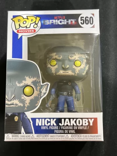 Funko Pop! Movies: Netflix Bright Nick Jakoby 560 Vinyl Figure