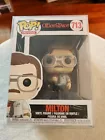 Funko POP! Movies Office Space Milton "Holding Red Stapler"  713 Plastic Cover