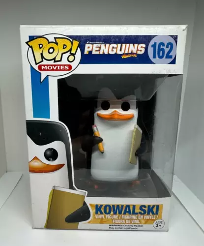 Funko Pop! Movies Penguins of Magagascar Kowalski #162 Vinyl Figure