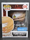 Funko Pop 'Movies' PENNYWISE WITH WIG Yellow Eyes Figure #474 'IT' NRFB Walmart