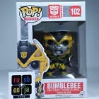 Funko Pop! Movies Retro Toys Transformers Bumblebee #102 CRACKED INSERT