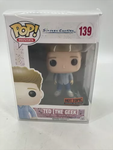 Funko POP! Movies: Sixteen Candles #139 TED [ THE GEEK ] Hot Topic Exclusive