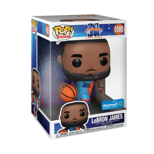 Funko POP! Movies Space Jam a New Legacy LeBron James Jumbo #1095 Vinyl Figure