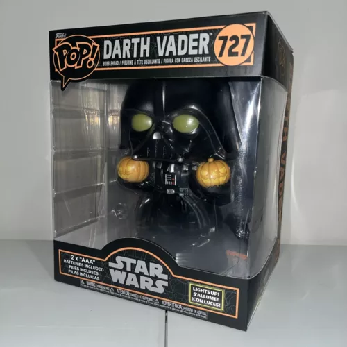 Funko Pop! Movies - Star Wars - Darth Vader #727 - Halloween Light Up - MINT