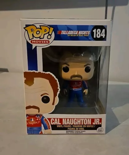 Funko POP! Movies Talladega Nights Cal Naughton Jr. #184 Vinyl Figure