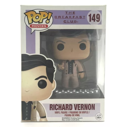 Funko Pop! Movies: The Breakfast Club Richard Vernon #149 Vinyl Figure 80s