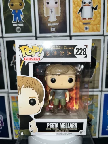 Funko Pop! Movies: The Hunger Games - Peeta Mellark #228 Vinyl Fig W/Protector