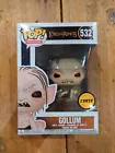 Funko Pop! Movies - The Lord Of The Rings #532 Gollum Chase Edition with Fish