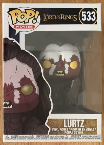 Funko Pop! Movies The Lord of the Rings 533 Lurtz, New In Unopened Box