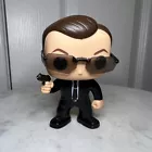 Funko POP! Movies The Matrix AGENT SMITH #158 Vinyl Figure Vaulted Loose OOB