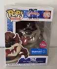 Funko Pop! Movies Vinyl Figure Space Jam #1092 Taz Flocked  Only At Walmart