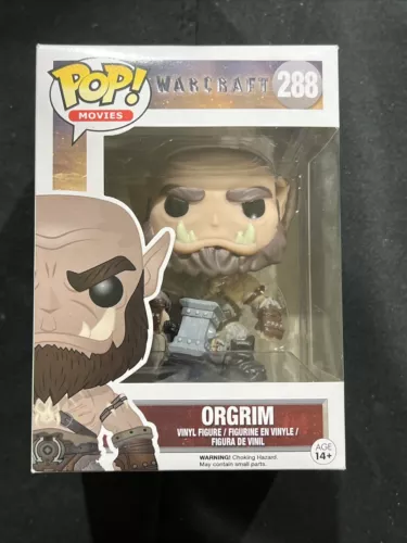 Funko Pop! Movies Warcraft - Orgrim Vinyl Action Figure #288 New in Box