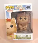 Funko Pop! Movies Wizard of Oz Cowardly Lion #40 Vinyl Figure Beat-Up Box READ