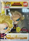 Funko Pop! My Hero Academia 648 All Might Weaken Glow in the Dark Exclusive