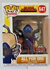 FUNKO POP! MY HERO ACADEMIA ALL FOR ONE #647 - SPECIAL EDITION (Slight wear)