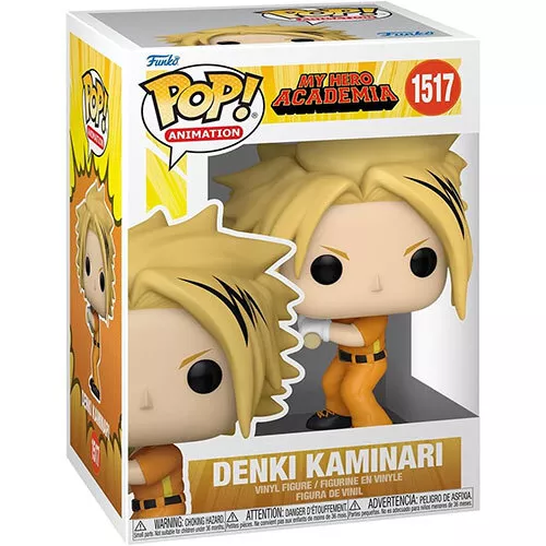 Funko POP! My Hero Academia [Hero League Baseball] Figure - DENKI KAMINARI #1517