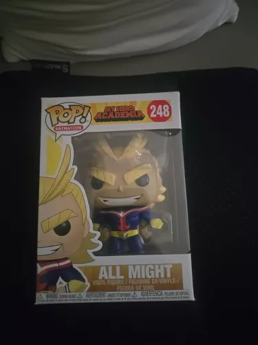 FUNKO POP! MY HERO ACADEMIA  w/ BOX, ALL MIGHT #248/ FREE POSTAGE!!!