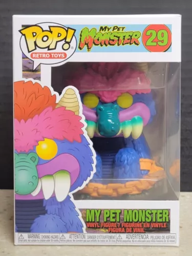 Funko Pop! MY PET MONSTER (29) RETRO TOYS-w/Protector!! MINTY!!!