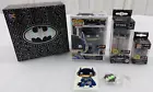 Funko POP MYSTERY BOX GameStop Exclusive Batman Gamer 5 Piece Box PEZ, Keychain