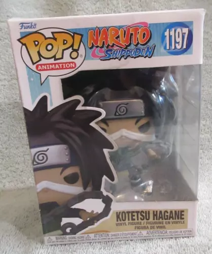 Funko Pop Naruto - Kotetsu Hagane 1197 NIP Free Shipping