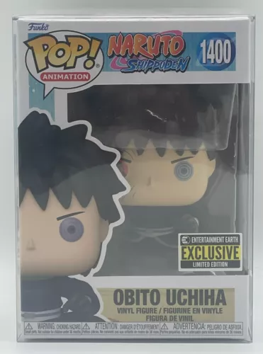 Funko POP! Naruto Obito Uchiha EE Exclusive #1400 w/Case Protector