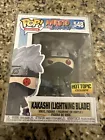 Funko Pop! Naruto Shippuden #548 Kakashi (Lightning Blade) Hot Topic W/Protector