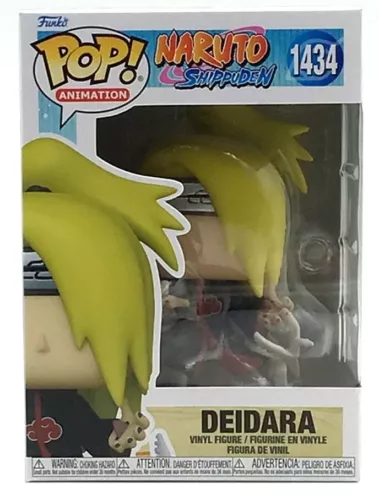 Funko Pop! Naruto Shippuden Akatsuki Deidara #1434 with POP Protector