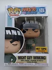 Funko POP! Naruto Shippuden - Might Guy (Winking) #1414 HOT TOPIC W/ Protector