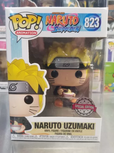 Funko Pop! Naruto Shippuden Uzumaki Ramen Noodles #823 Special Edition