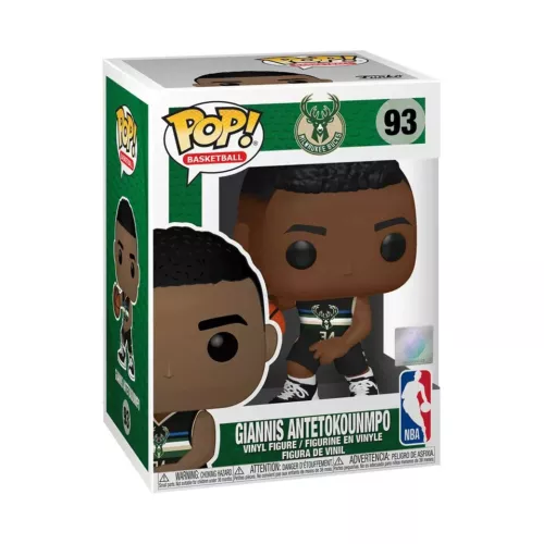 Funko POP! NBA Giannis Antetokounmpo Vinyl Figure #93 Milwaukee Bucks