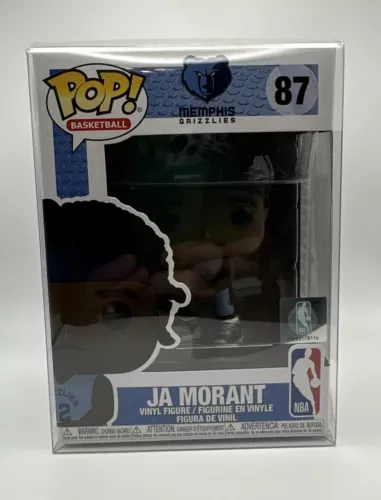 Funko Pop! - NBA - JA Morant - Memphis Grizzlies - 87 - Pop Protector